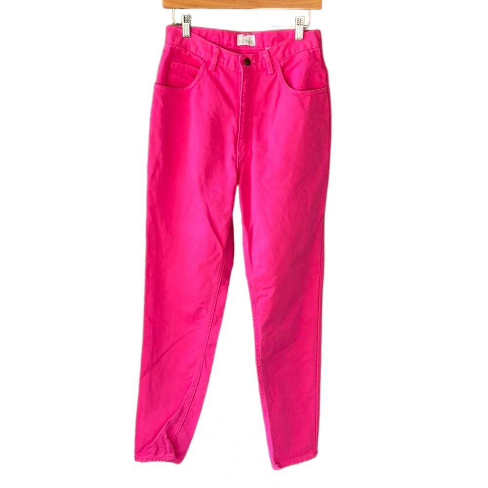 Vintage Moda Int’l The London Jean Highrise Pink Like New